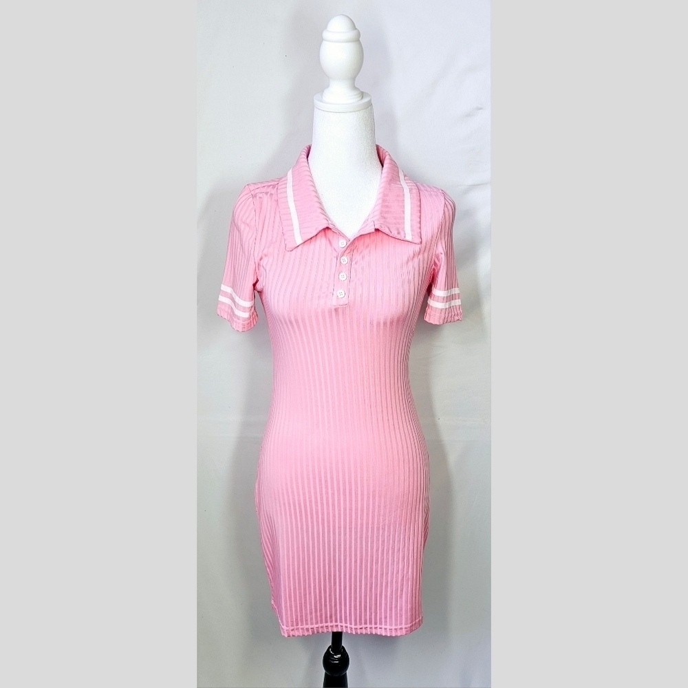 Small Pink Tennis Bodycon Dress